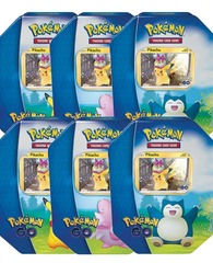 Pokemon Go Collectors Tins - Case of 6